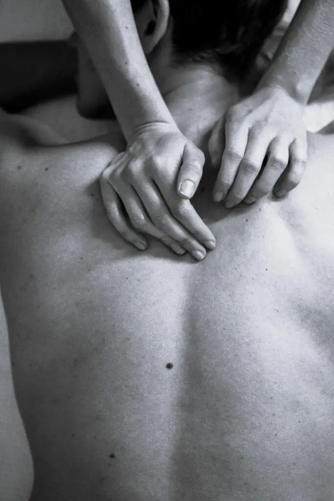 massage du dos