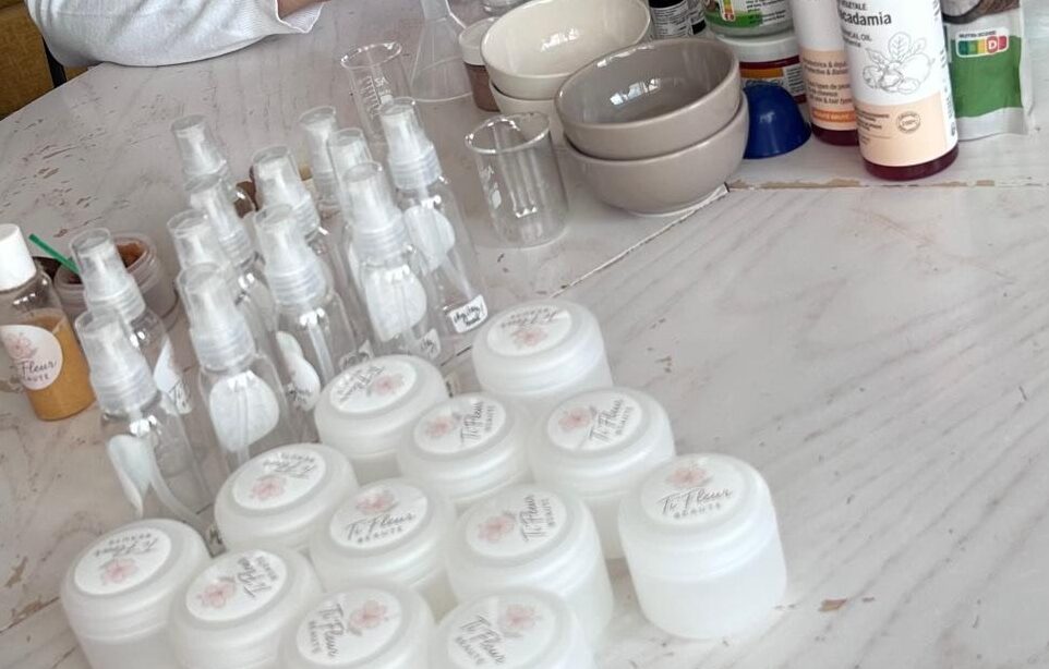 mise en place de l'atelier
